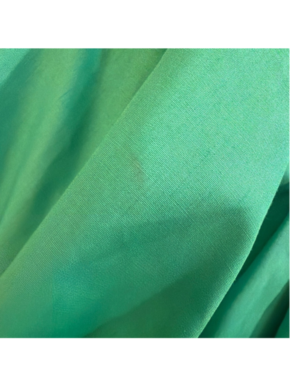 Entro Women's Eyelet Detail Midi Dress in Green Size S - Picture 7 of 7